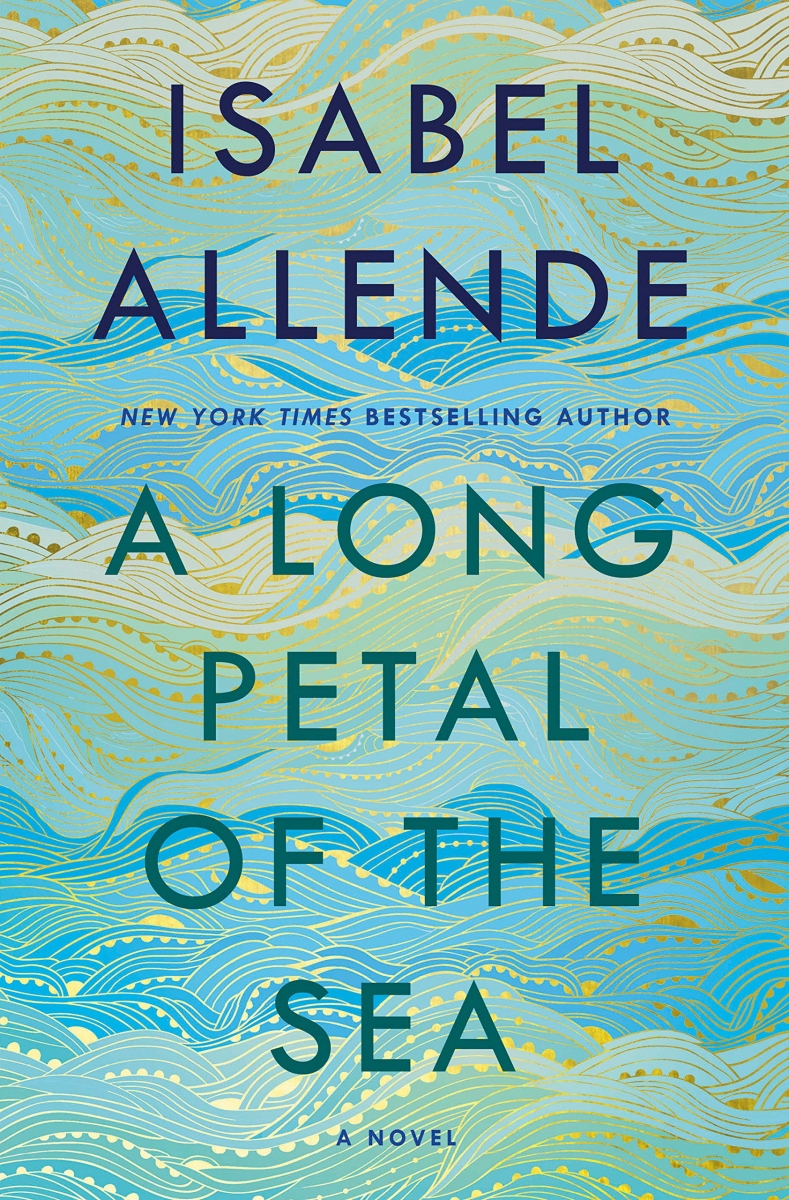 Book cover - A Long Petal of the Sea