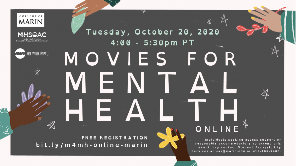 Movies for Mental Health graphic poster