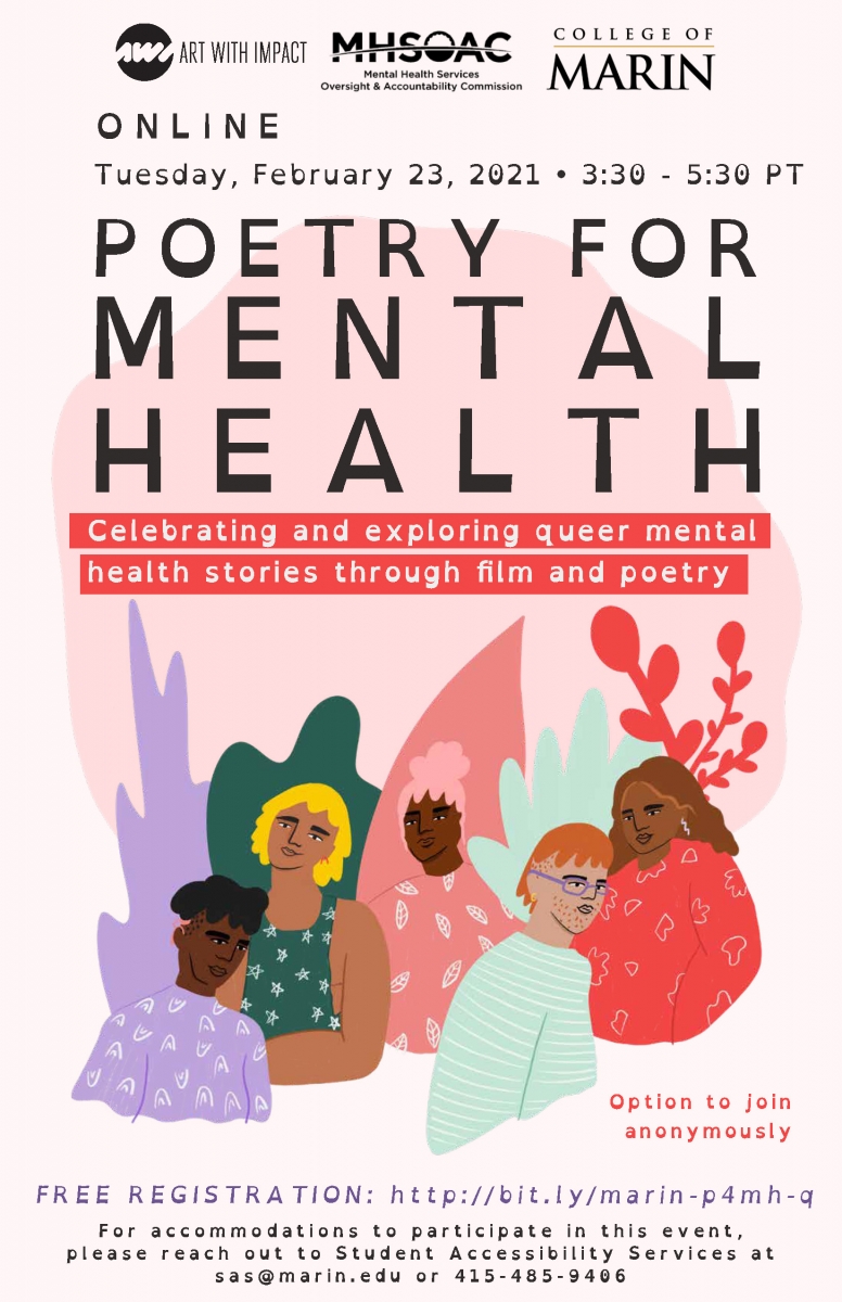 Poster - Poetry for Mental Health