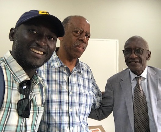 Kunta Kambi, Walter Turner, and Dr. Lamin Sise