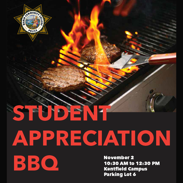 Student appreciation barbecue poster