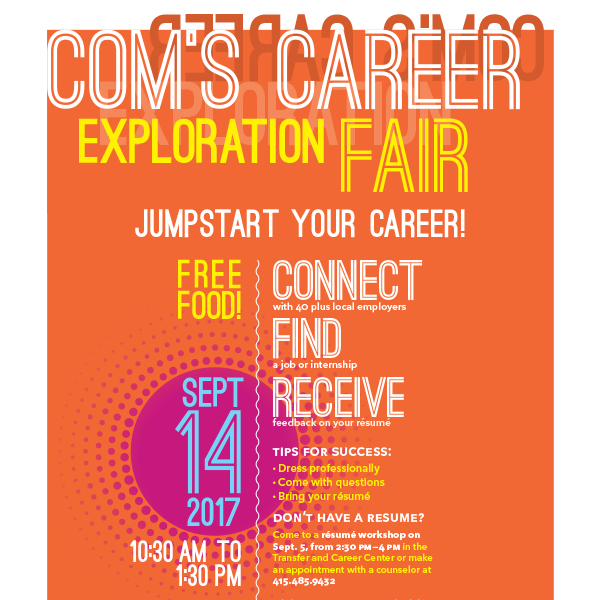 Career Exploration Fair poster