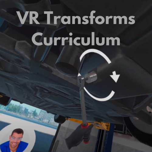 Virtual reality oil change