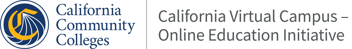 CCC California Virtual Campus—Online Education Initiative (CVC-OEI) logo