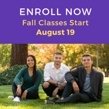 Enroll for Fall