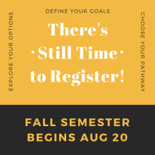 There's still time to enroll